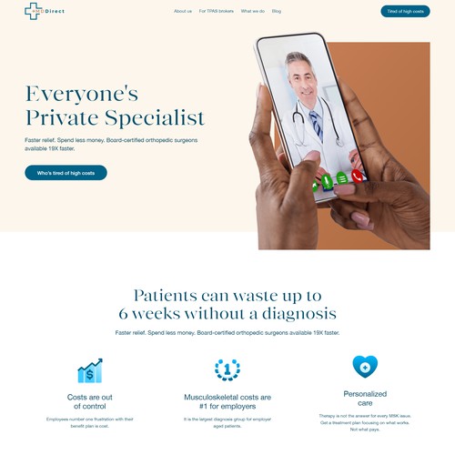 sams-fresh-site design