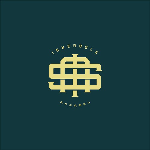 ISM monogram logo concept