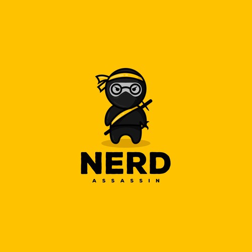 NERD ASSASSIN LOGO CONCEPT