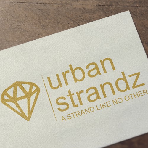 Diamond logo concept for Urban Strandz