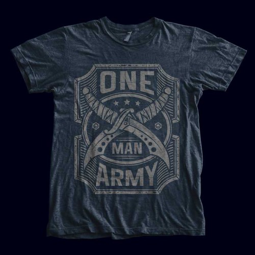 "ONE MAN ARMY" T-Shirt