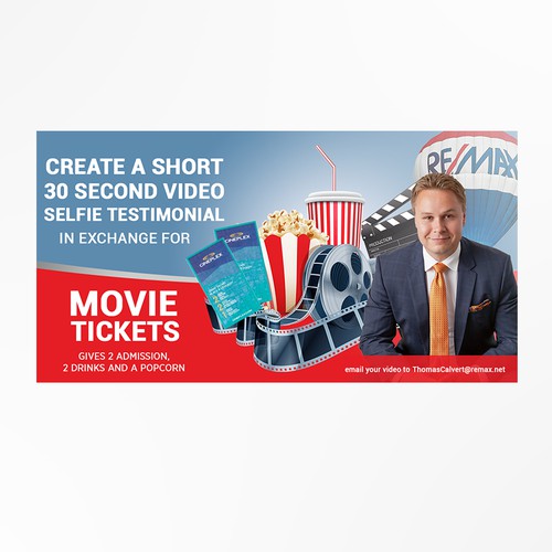 Banner ad for Remax real estate agent