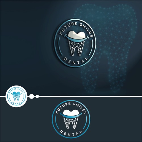 Logo design for Futuristic Dental Office