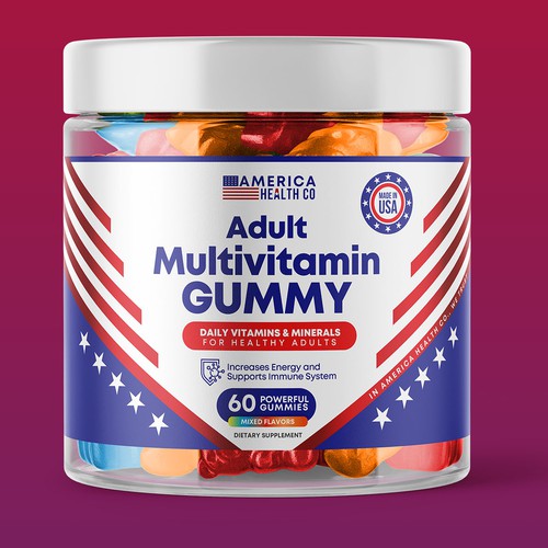 American Health Label Design