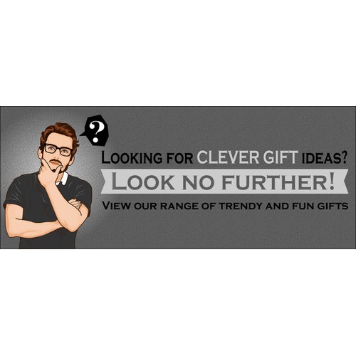 Design a mascot and banner/slider.