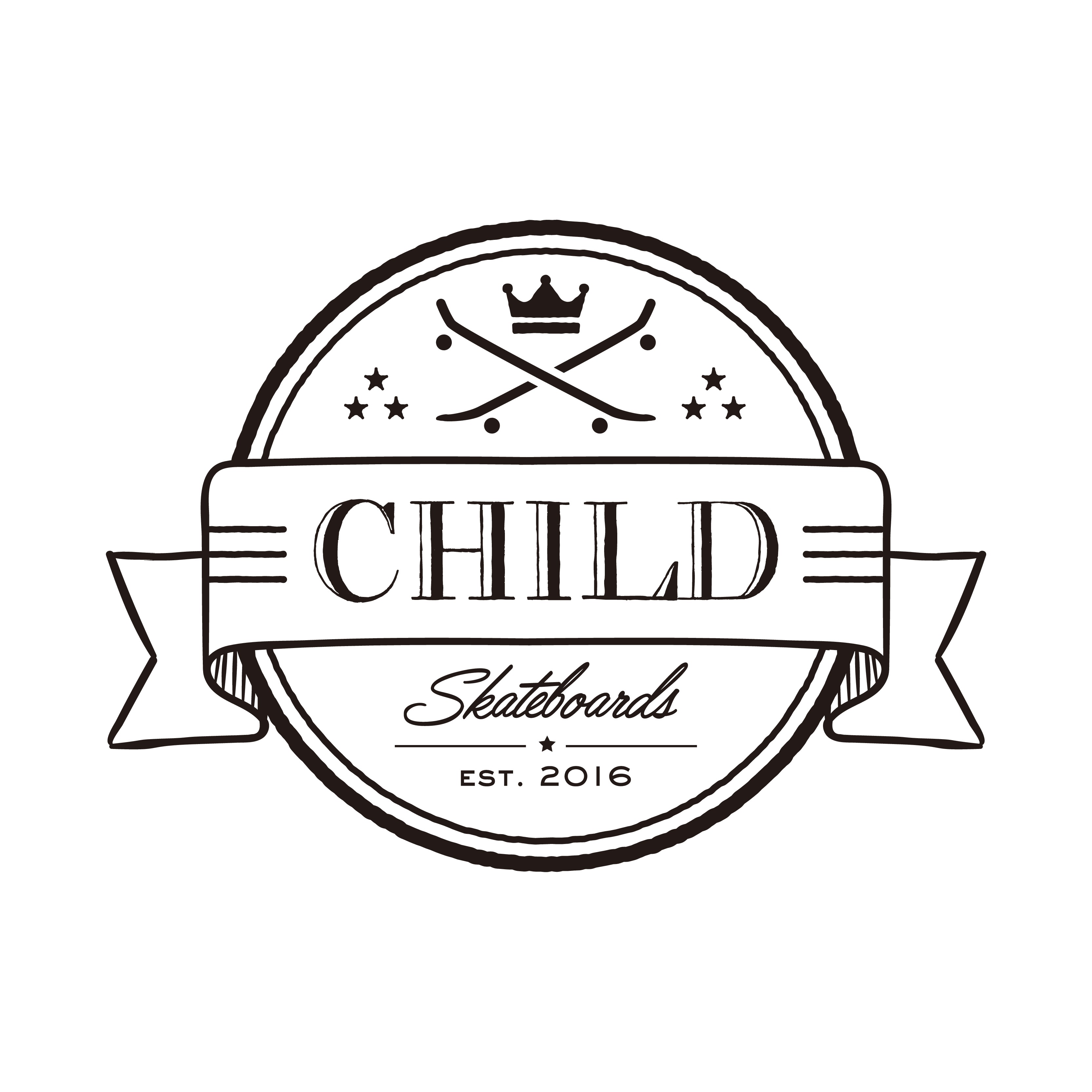 Mature and Modern Logo Design for a Skateboarding Shop!!/ スケートボードブランドのセレクトショップ「CHILD」のロゴ