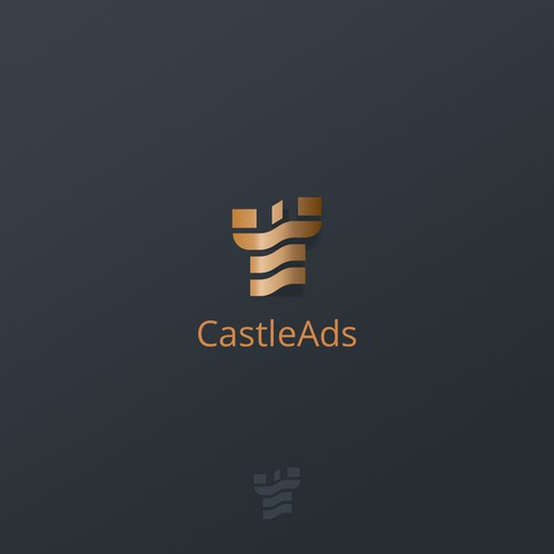 Elegant logo proposal for marketing business.