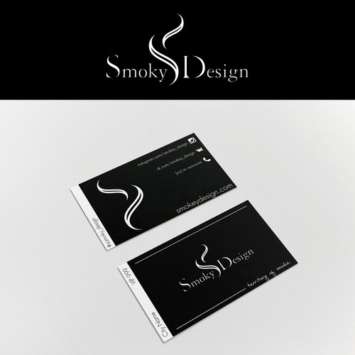 Smoky Design (Logo and guest card)