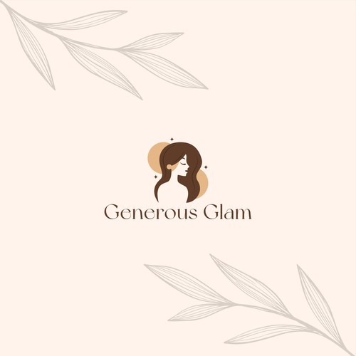 Cosmetic Brand Feminine Logo Design