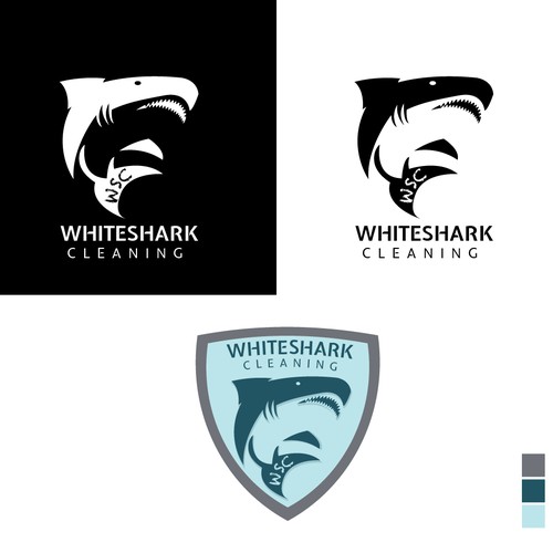 Logo for White Shark Cleaning