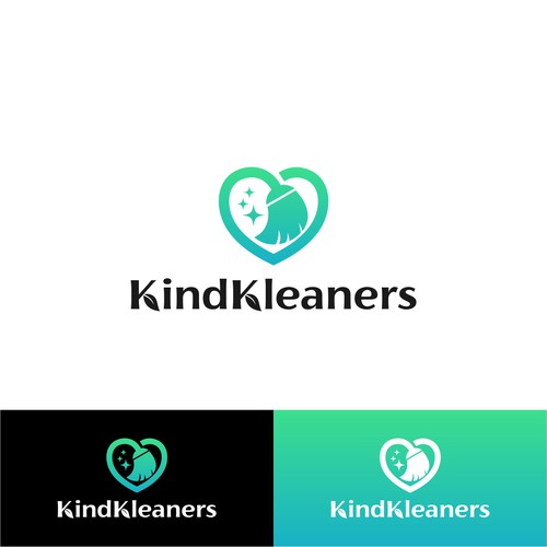 Logo concept for Kind Kleaners