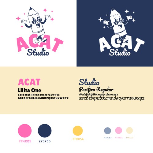 Acat Studio visual identity