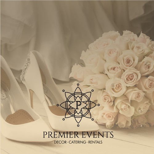 Premier Events Logo Design 