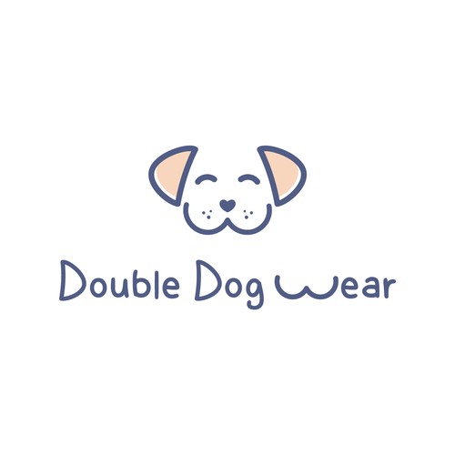 Clean Line Logo for Double Dog Wear