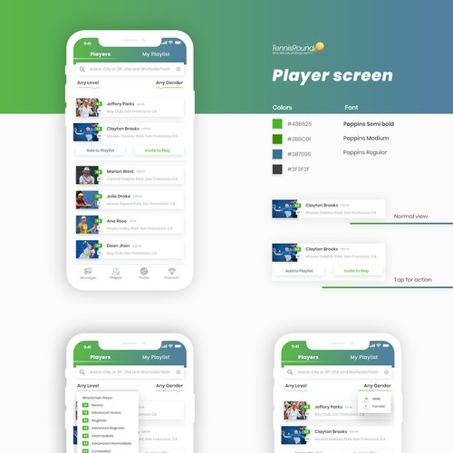 Tennis App