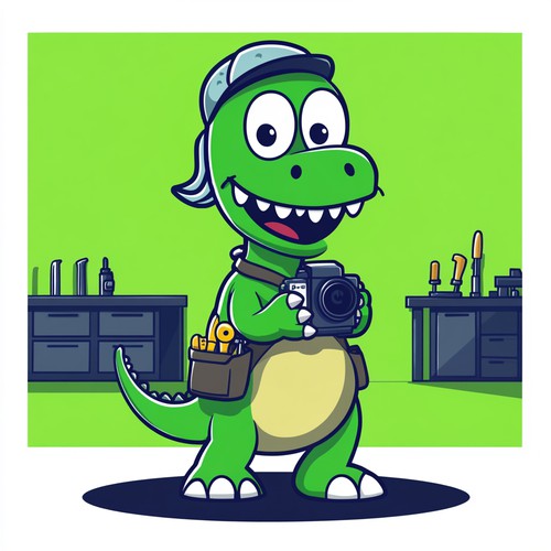 A dinosaur that's anything but old-fashioned.