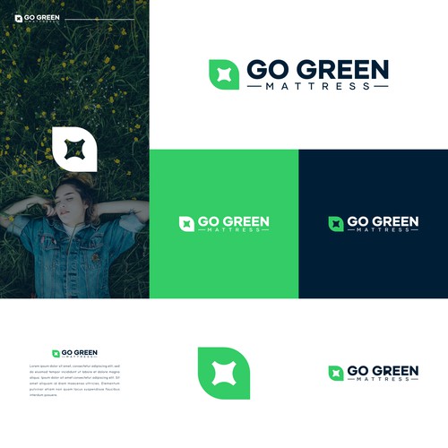 Go Green Mattress logo