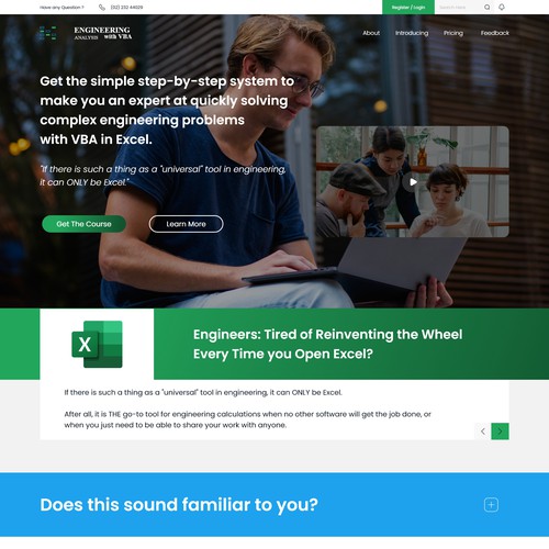 Engineering Analysis With VBA Website