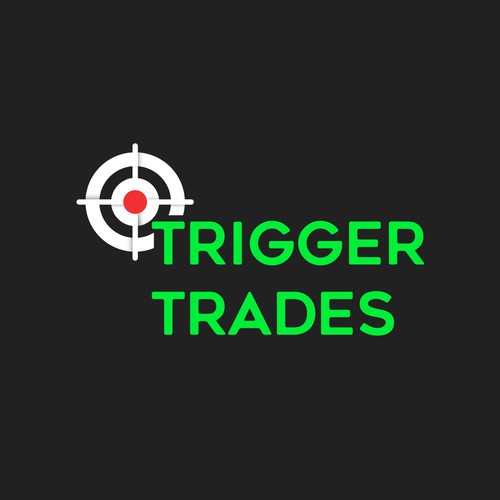 Modern logo concept for financial trading.