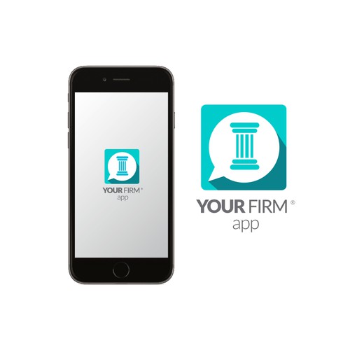 modern logo concept for your firm app