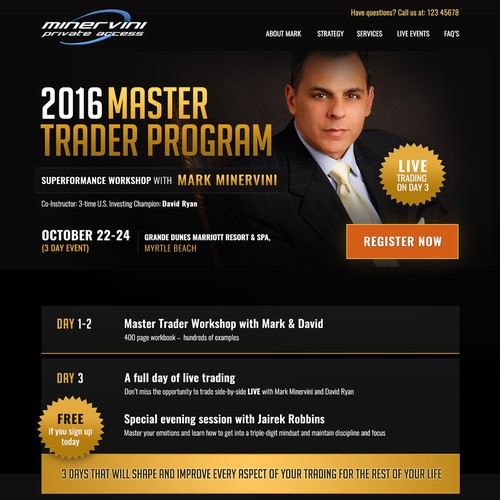 2016 Master trader program