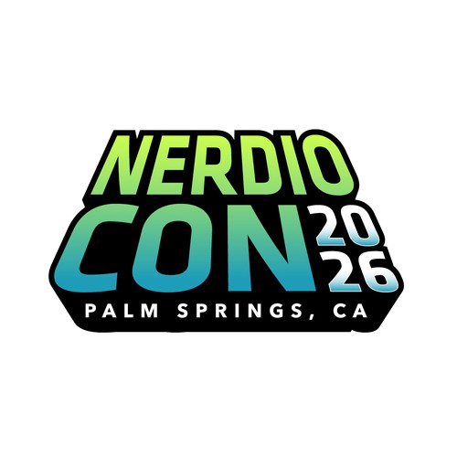 logo design for nerdiocon 2026