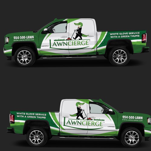 Truck for LawnCierge