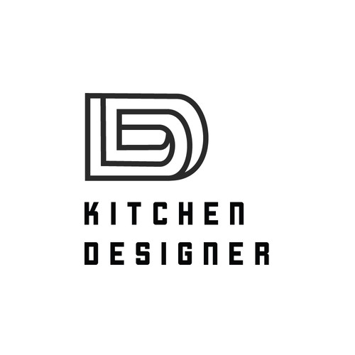 Esher - themed logo for design company