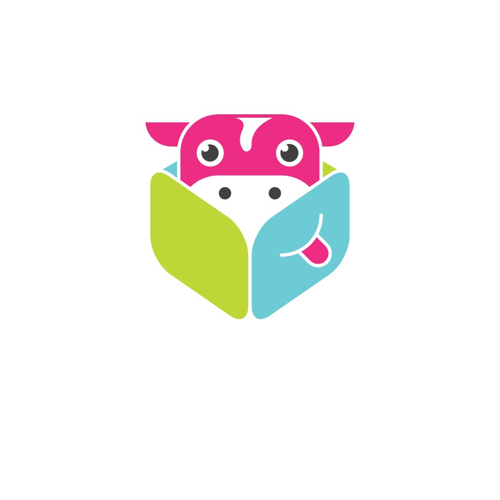 Create a cute flat design logo