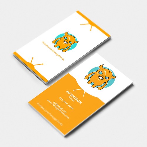 orange card