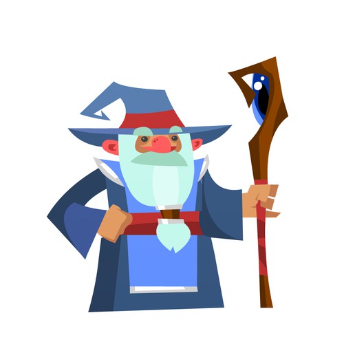 Wizard Mascot