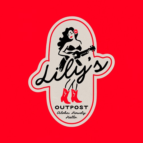 Logo Concept for Lily's Outpost. 