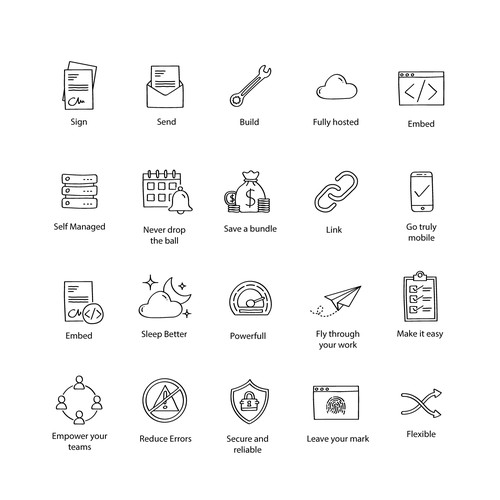 Icons for Signpal
