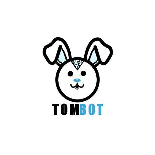 Logo for a company that sells robotic pets to the elderly.