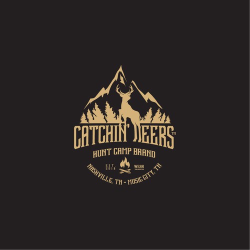 CATCHIN’ DEERS Hat Logo