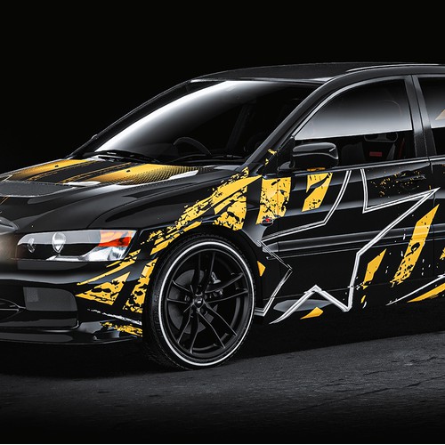 Custom Lancer Evo Livery