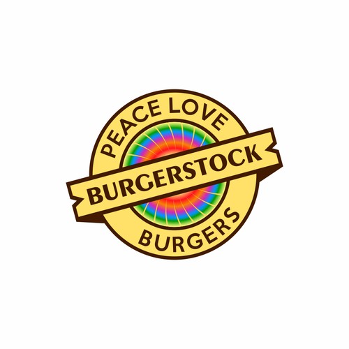 Burgerstock hip food logo