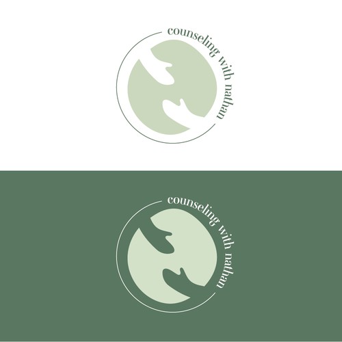 Modern and abstract yet organic logo for a psychotherapist