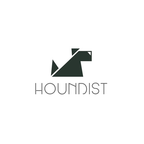 Logo for a dog product seller