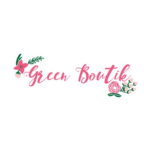 Boutique floral logo