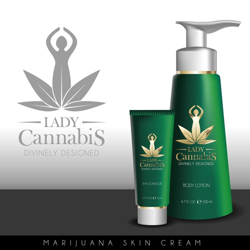 Logo and Label "Lady Cannabis"