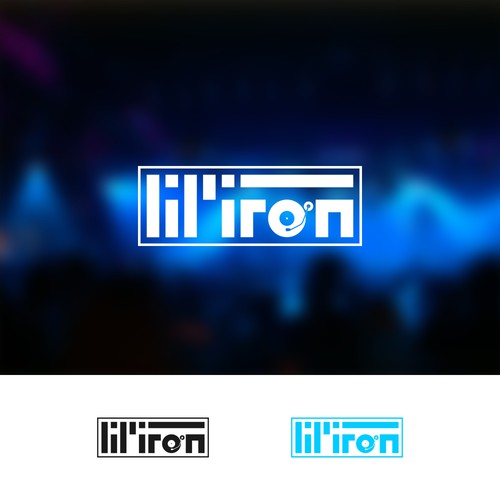 Logo concept for DJ lil'iron #2