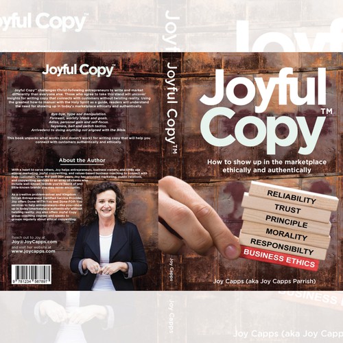 Book cover design for a book design contest