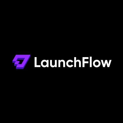 BOLD logo concept for LaunchFlow