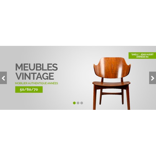 Design Vintage Furniture Banner