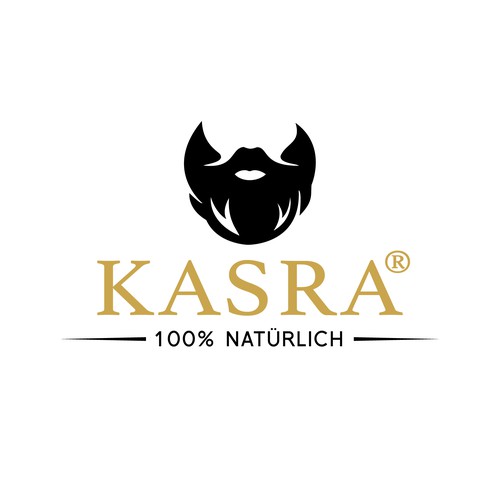 Logo for a company that sells everything a men needs for beard trimming