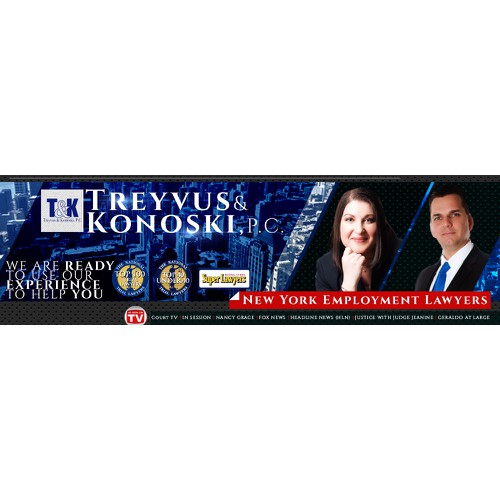 Website Header Design for Treyvus & Konoski, P.C.