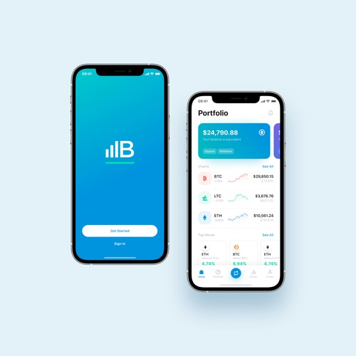 Mobile App for Bitcoin Bank America