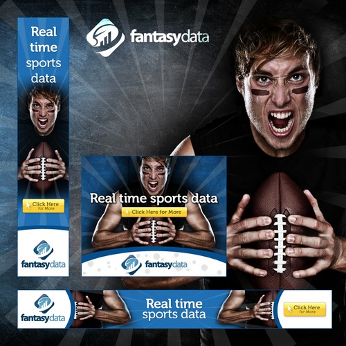 Fantasy sports data company needs creative, edgy banner ad