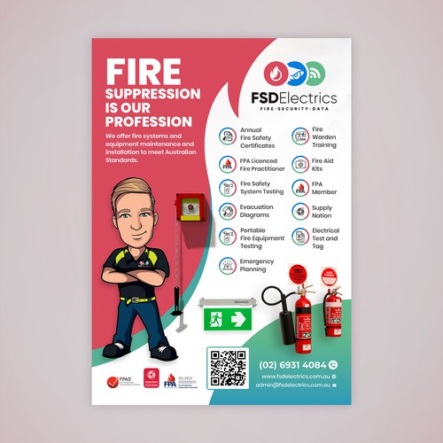 Fire A4 Flyer